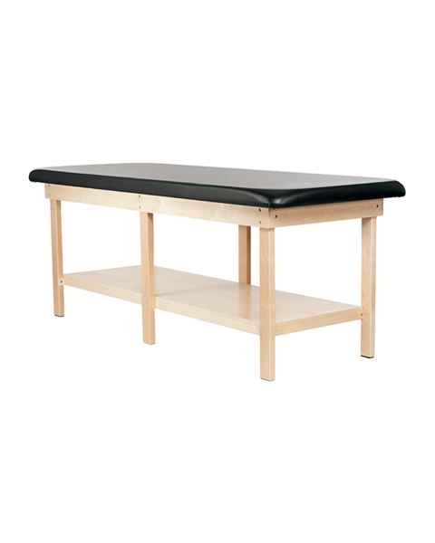 Pivotal Health Solutions FESS-6L 6-Leg Classic Wood Treatment Table - Flat Cushion