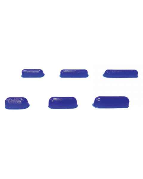 Blue Diamond Gel Flat Bottom Chest Rolls (Adult Sizes)