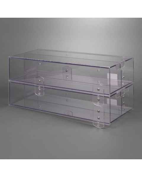 Poltex FOLEYSTAK421START Modular Foley Catheter Rack Starter Pack, 2-Pocket - 21