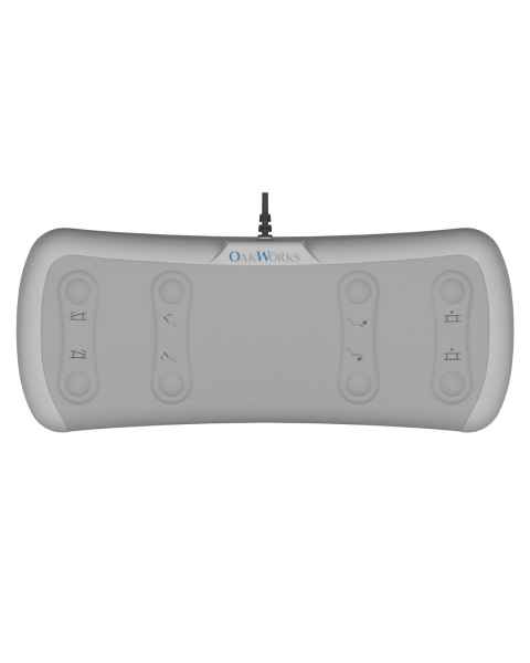 Oakworks Foot Control for General 3-Section, Multi-Specialty, and Womens Imaging EA Ultrasound Table (Factory Installed)