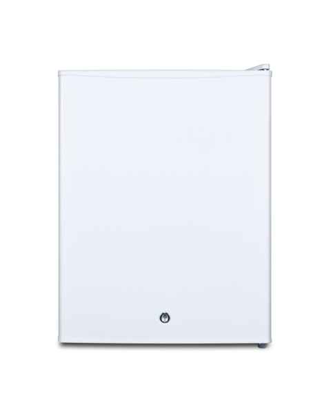 Accucold Compact All-Freezer with 2 Wire Shelves, Solid Door, 1.8 Cubic Feet - Front View