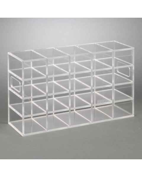 Poltex FZRCK54 Microtube Box Freezer Rack - 4 x 5 Array