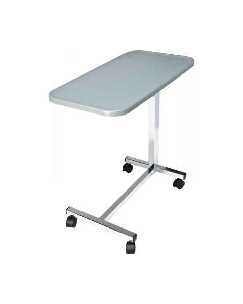 Lumex&reg; GF8903P Composite Overbed Table, Non-Tilt, Chrome-Plated