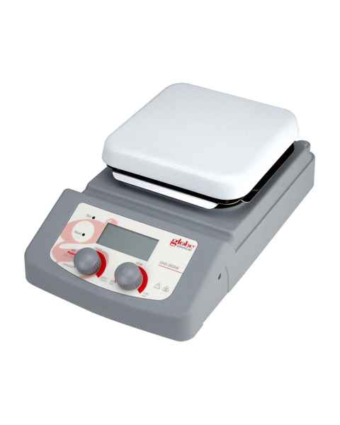 Globe Scientific GHS-380HS Digital Hotplate Stirrer with Ceramic-Coated Top Plate