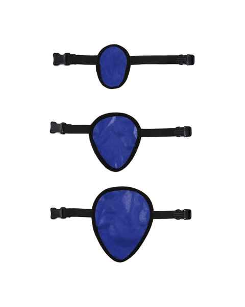 Phillips Safety Gonad/Ovarian Shield, Royal Blue - Black