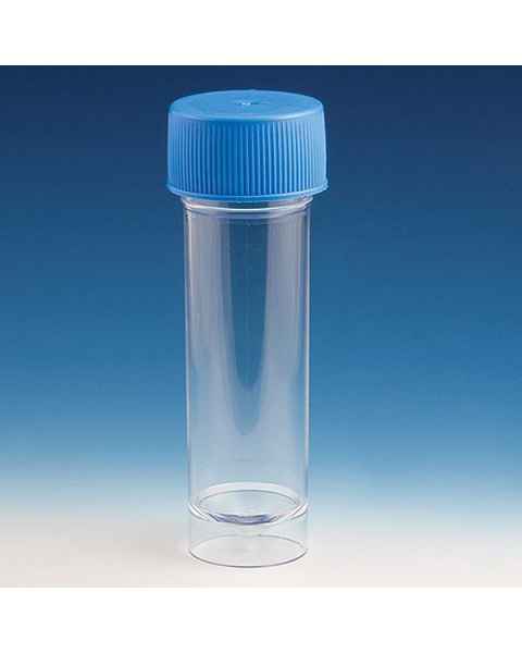 30mL Universal Containers with Screwcap - Self-Standing with Skirted Conical Bottom