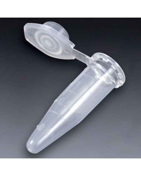 1.5mL Microcentrifuge Tube - Polypropylene (PP) With Attached Snap Cap - Graduated - Lot Certified