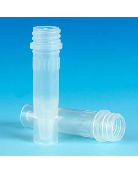 1.5mL Self-Standing Screw Top Microtube with No Cap - Non-Sterile - Polypropylene (PP)