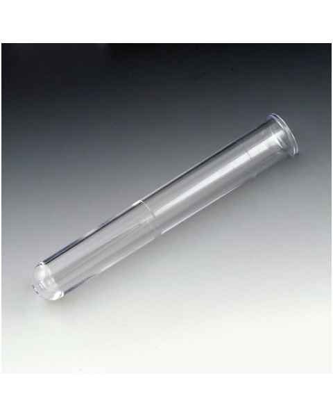 12mm x 86mm (5mL) Test Tube with Rim - Polystyrene (PS) - Round Bottom