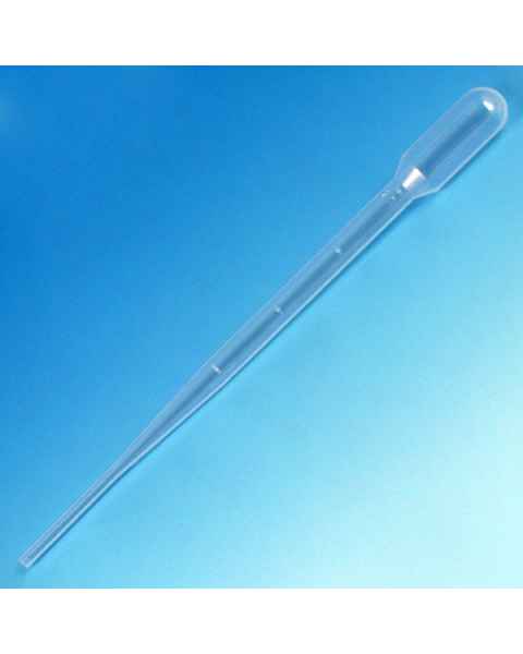 Transfer Pipets - Blood Bank - Capacity 5.0mL - Graduated to 2mL - Total Length 155mm