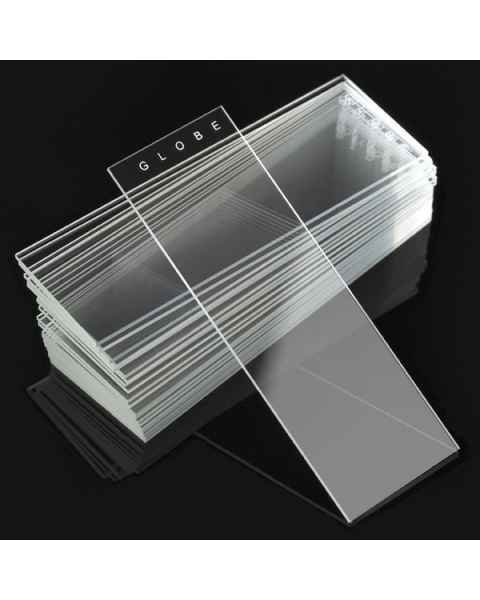 Microscope Slides - Diamond White Glass - Plain with 90° Ground Edges 90° Corners