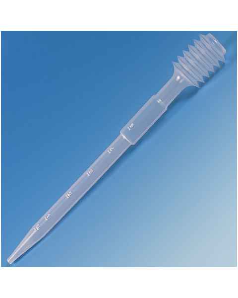 Transfer Pipets - Bellows - Capacity 15mL - Graduated to 5mL - Total Length 192mm