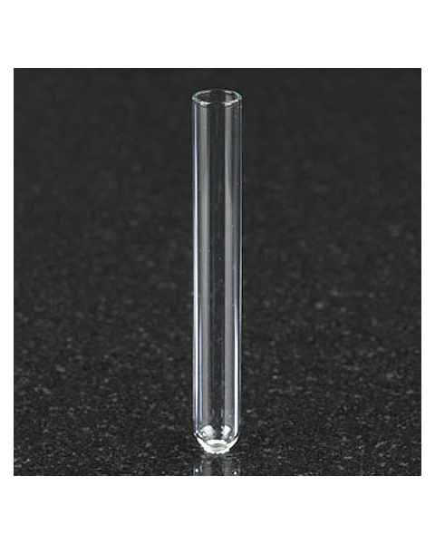 10mm x 75mm Borosilicate Glass Culture Tube - Overflow Capacity 4mL