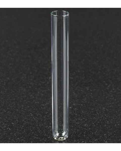 16mm x 125mm Borosilicate Glass Culture Tube - Overflow Capacity 19mL