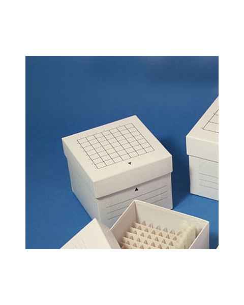 Cardboard Freezer Storage Boxes for 2 and 3 Tall Vials Globe