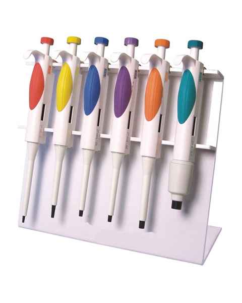 6-Place Pipette Stand for Diamond and DiamondPRO Pipettors - Acrylic