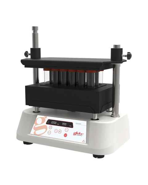 Globe Scientific GS-GVM-MULTI Multi-Tube Vortex Mixer (Tubes and Foam Tube Holder are Sold Separately)