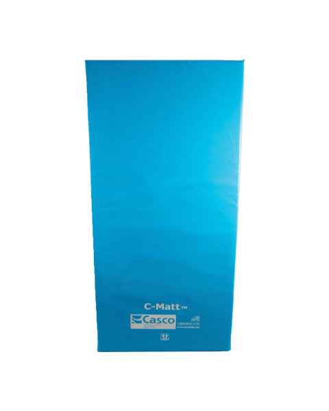 Casco H10299 C-Matt&trade; Sealed Cot Replacement Mattress with Vinyl Cover - Ocean Blue