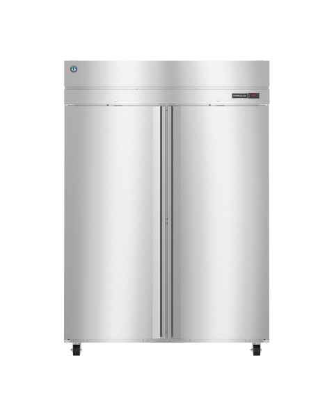 Hoshizaki HC2A-FS-FS Steelheart&reg; Series Two-Section Pass-Thru Heated Cabinet with 6 Wire Shelves, Stainless Steel Doors - 52.40 Cubic Feet