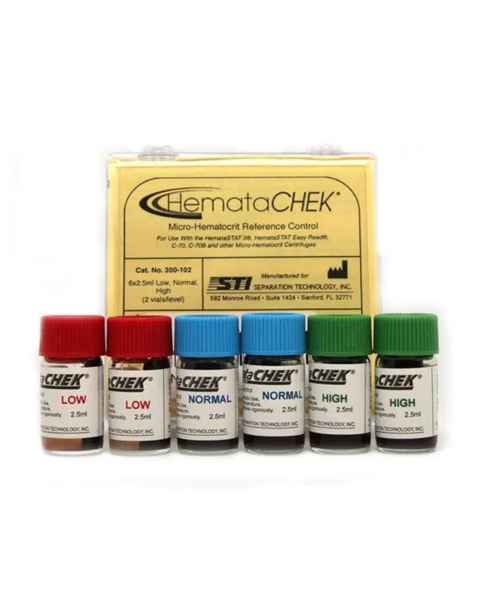 LW Scientific HEP-CTRL-HMCK HemataCHEK&reg; Microhematocrit Reference Control
