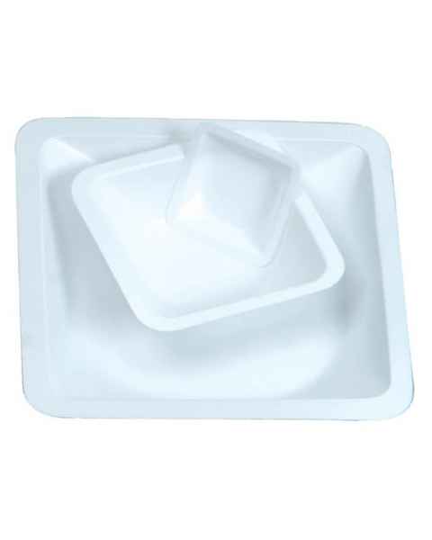 Disposable Polystyrene Anti-Static Standard Weighing Boats - White