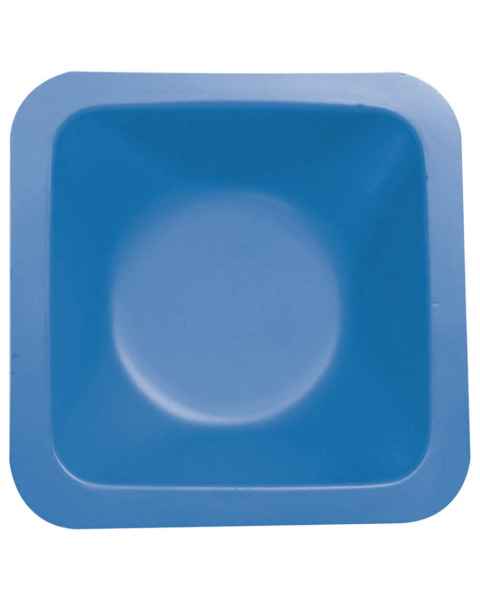 Disposable Blue Polystyrene Lab Standard Weighing Boat - Medium