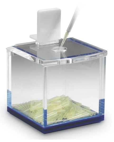 Pipette Tip Disposal Box - Acrylic