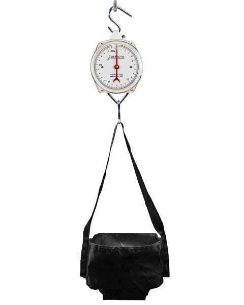 Dial Baby Scale with Waterproof Hanging Sling Seat 25 kg Capacity