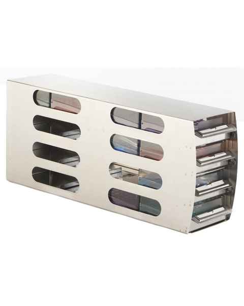 Arctic Squares 4x4 Upright Freezer Rack Horizontal SS Rack