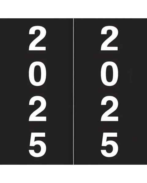 Arden Label IFYM-25-L5 IFC CL7100 Compatible IFYM Series 2025 Year Labels - Size 1 7/8