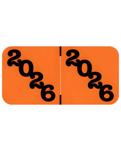 2026 Year Labels - Jeter Compatible JTYM Series - Size 3/4