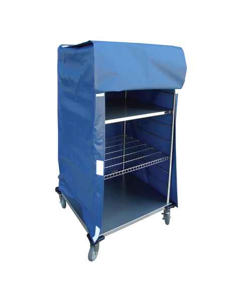Lakeside Shelf for Large Distribution Cart - Stainless Steel and Wire Shelf (The Nylon Cover is not Included and the Cart is Sold Separately)