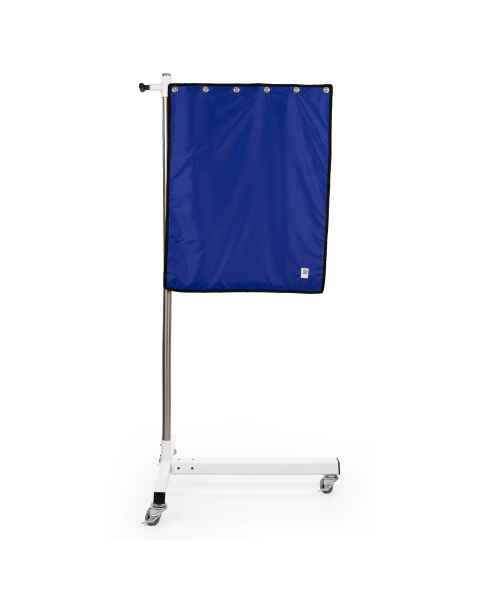 Phillips Safety LB-MB-3024 Deluxe Mobile Lead Shield with T-Base - Front View