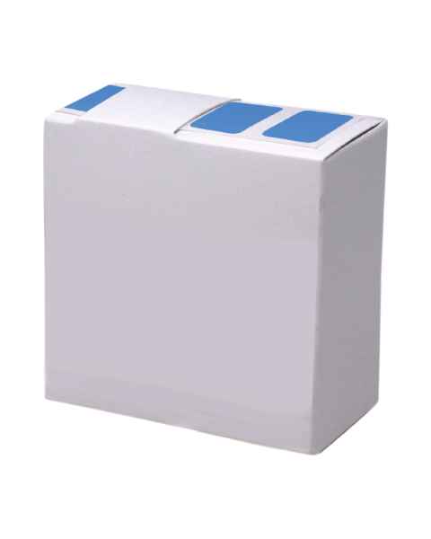 Globe Scientific LCR-38X19B Cryogenic Label Roll for General Use - 38 mm x 19 mm, Blue