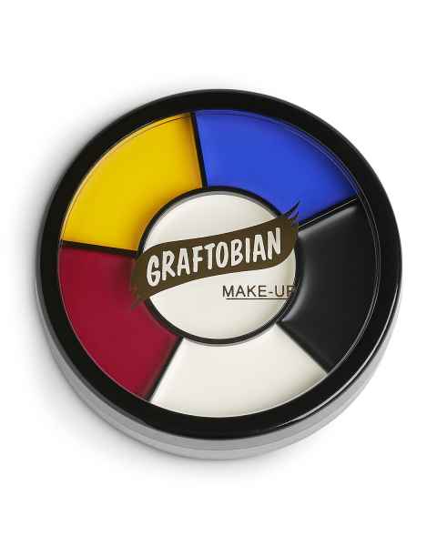 Life/form Moulage Grease Paint Makeup Wheel - Primary Colors - 1 oz.