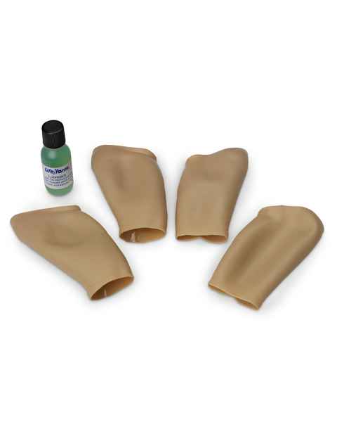 Life/form Intraosseous Infusion Simulator - Skin Replacement Kit - Pack of 4