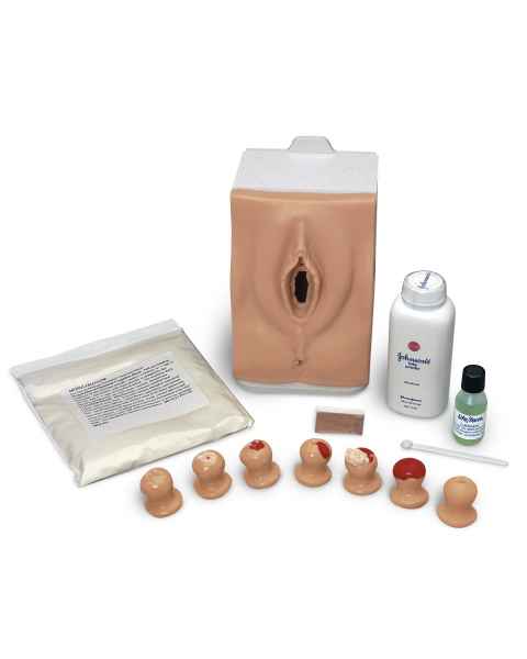 Life/form Cervical Exam and Pap Smear Test Trainer - Light