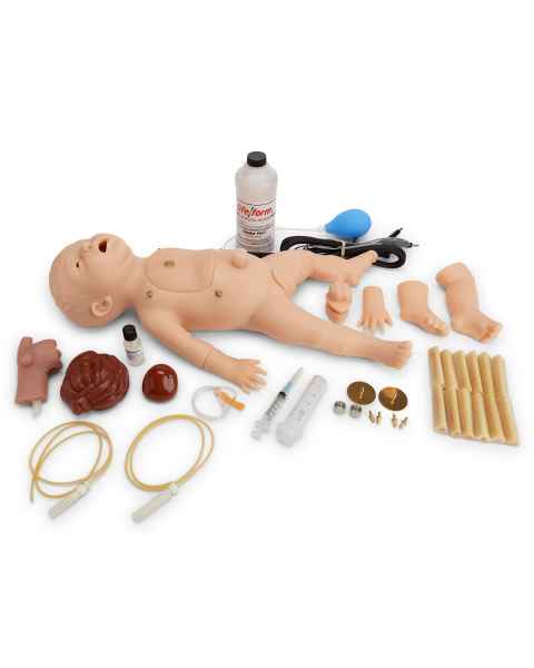 Life/form C.H.A.R.L.I.E. Neonatal Resuscitation Simulator Without Interactive ECG Simulator 