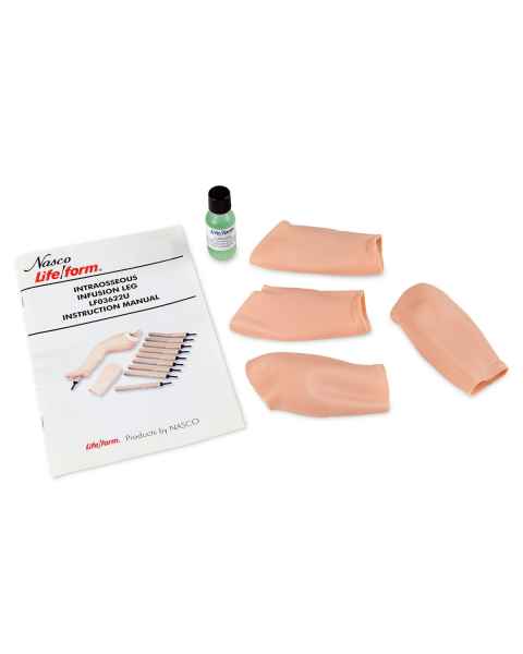 Life/form Leg Skin Replacement Kit - Pack of 4