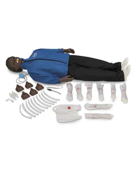 Life/form Electronic Monitoring with CPARLENE - Full-Size Manikin with Electronics - Dark