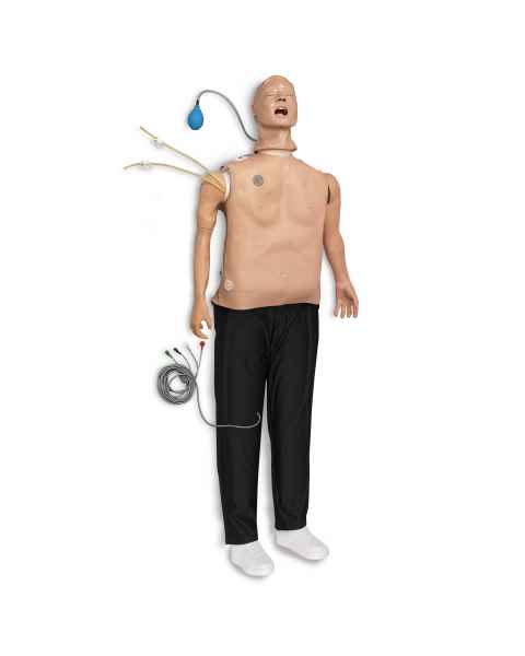 Life/form Adult CRiSis Manikin with IV Arm, Blood Pressure Arm, and Hard Carry Case Included