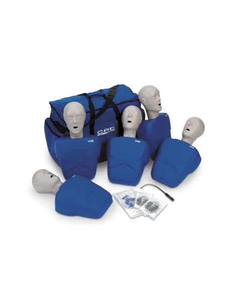 CPR Prompt Training and Practice Manikin - TPAK 100 Adult/Child 5-Pack