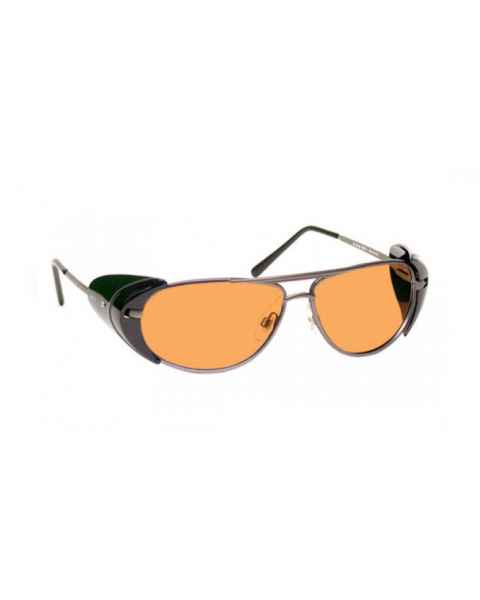 LSS-PSPG-600 Laser Strike Green Beam Reduction Glasses - Model 600 - Pewter Frame