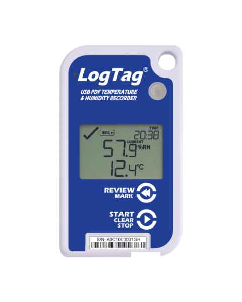 Thermco LTUHADO-16 Multi-Use USB and PDF Temperature and Humidity Data Logger