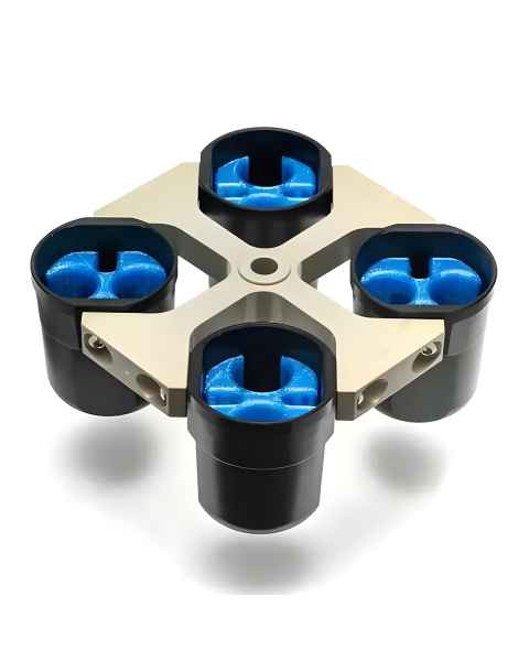 LW Scientific M5R-KIT7-8P50 Replacement 8-Place Swing-Out Bucket Rotor Kit for MX5 Centrifuge