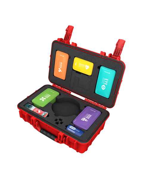 AERO Healthcare M600 Modulator Trauma Kit with XL Rugged Hard Case - Contents