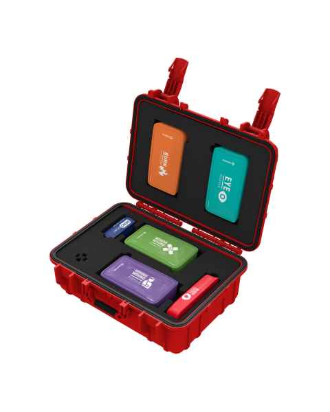 AERO Healthcare Modulator Trauma Kit with Rugged Hard Case and Bleed Control - Contents