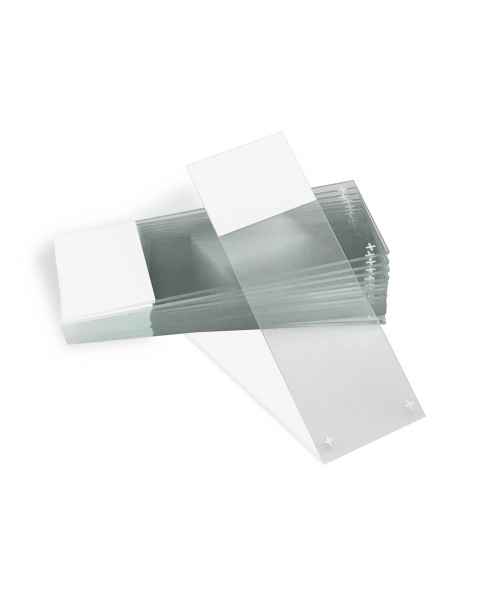 MTC Bio M7100-90 Microscope Slides - Positive Charged, Frosted on One End, 90 Degree Corners