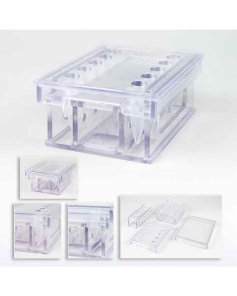 Poltex MAGBEAD1510 Magnetic Bead Separation Rack - 1.5 mL, 10 Position (Tubes are Not Included)