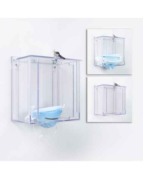 Poltex MASKBULK Bulk Mask Holder with Lock (Consumables are Not Included)